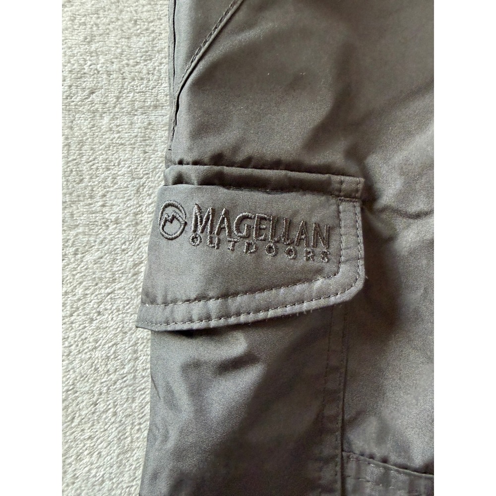 Magellan Outdoors Kids Youth XS Black Insulated Snow Pants Cargo Ski Sledding - Picture 2 of 6
